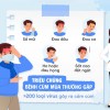 HÃY CHỦ ĐỘNG PHÒNG CHỐNG BỆNH CÚM MÙA