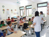 TTYT HUYỆN KIM BÔI TẨY GIUN CHO HỌC SINH TIỂU HỌC