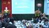 Đồng chí Bùi Thu Hằng – Phó trưởng BCĐ phòng chống dịch COVID - 19 tỉnh phát biểu chỉ đạo hội nghị